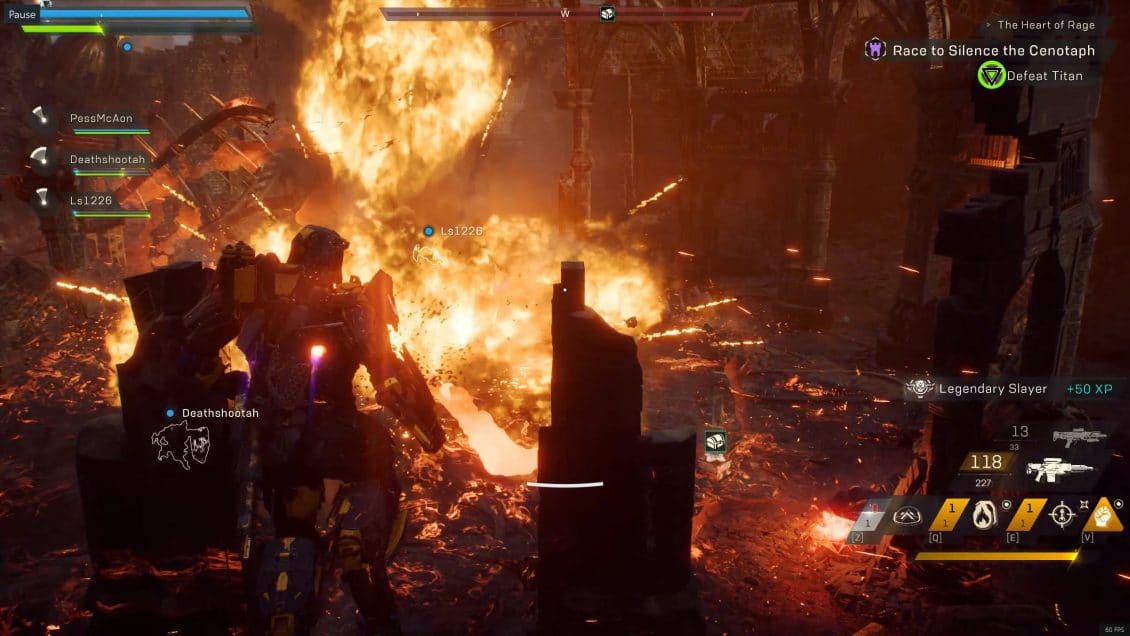 Anthem The Heart of Rage Stronghold Guide - Titan Boss - Berserk Mode
