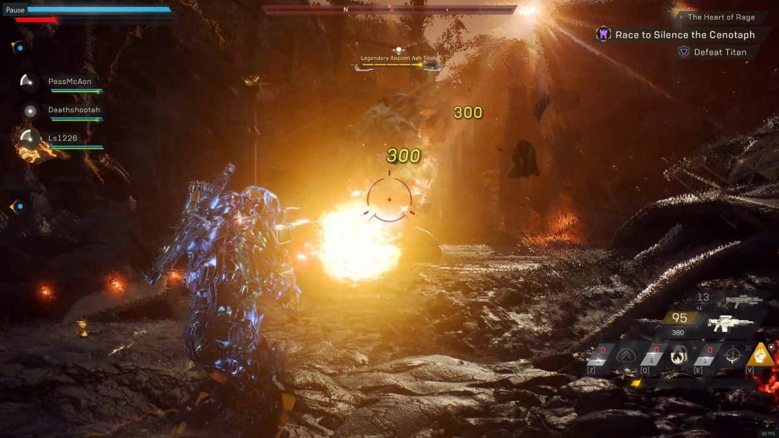 Anthem The Heart of Rage Stronghold Guide - Titan Boss - Energy Spheres