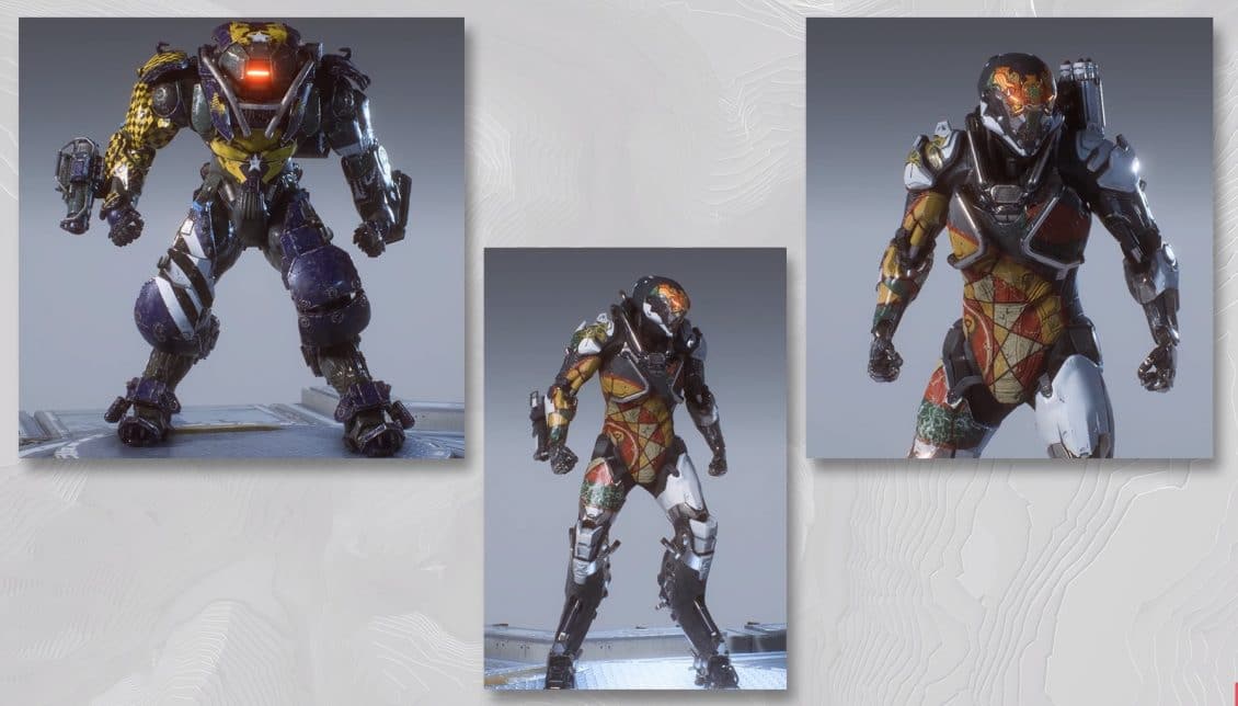 Anthem Vanity Stronghold Chest Contents Preview - New Colossus and Ranger Appearances