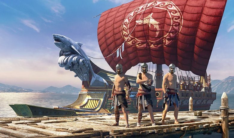 Assassin's Creed Odyssey Update 1.1.4 - Ship and Crew Skin