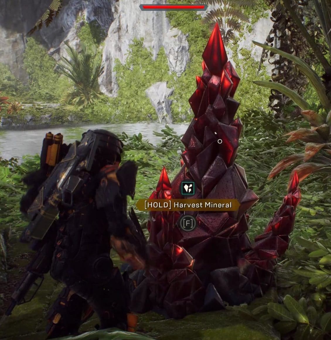 Gathering Crafting Materials in Anthem