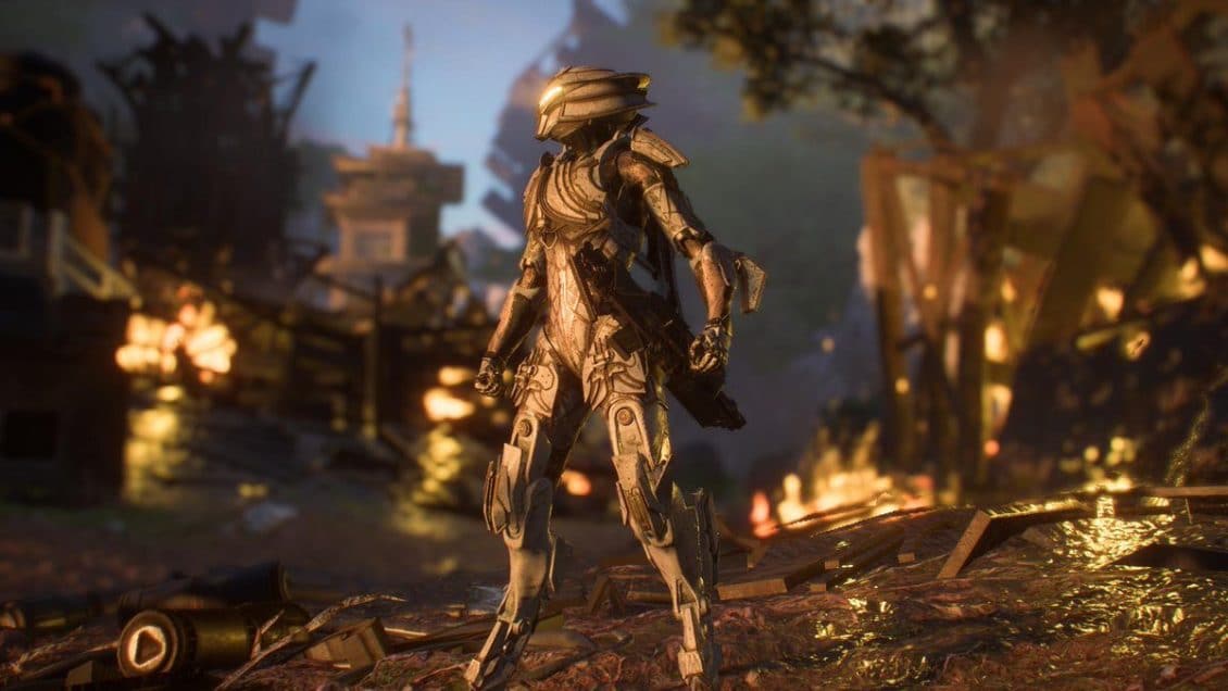 Anthem Interceptor Posing