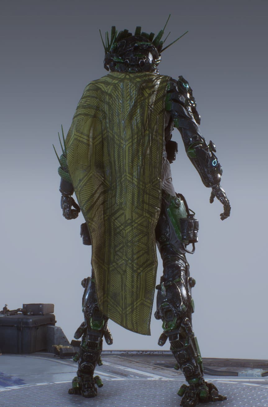 Anthem Salvager Armor Pack Preview (Storm) - Back