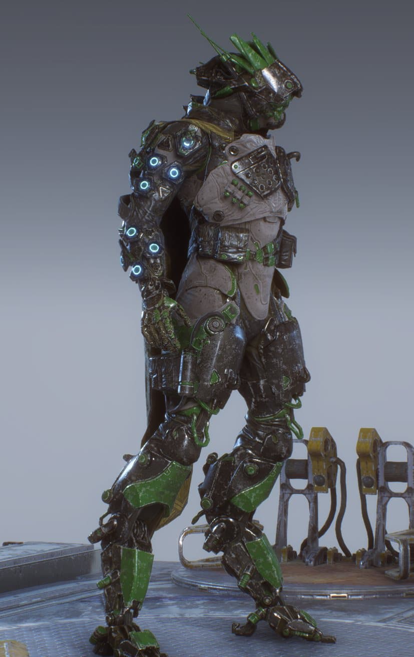 Anthem Salvager Armor Pack Preview (Storm) - Right