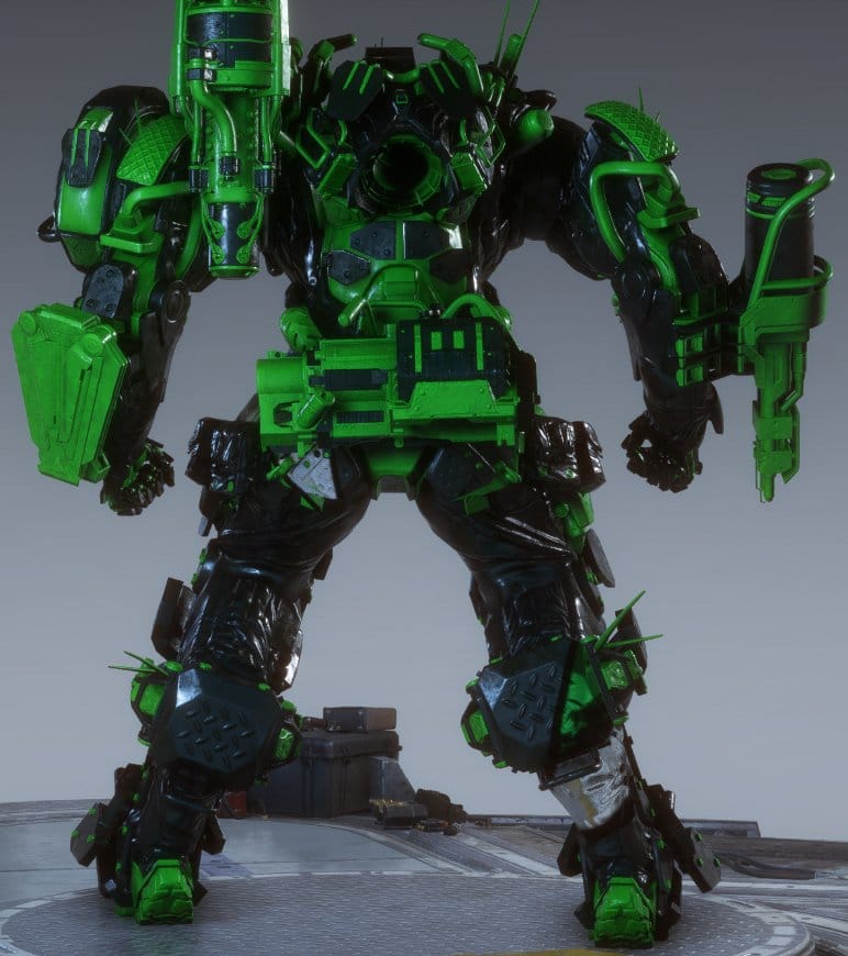 Anthem Store - Scrapbelly Armor Pack (Colossus) - Back