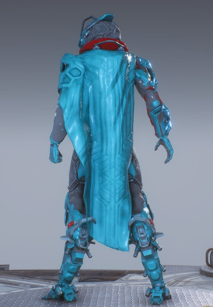 Anthem Store - Seeker Armor Pack (Storm Set) - Back