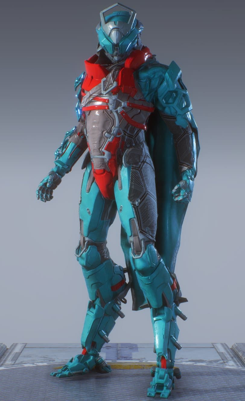 Anthem Store - Seeker Armor Pack (Storm Set) - Front