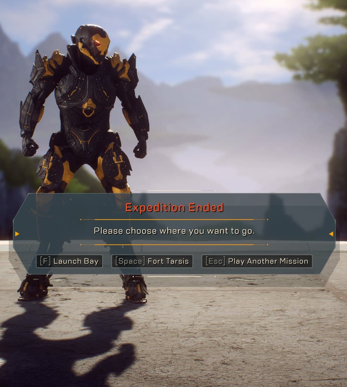 ANTHEM 1.1.0 now allows you to skip Fort Tarsis