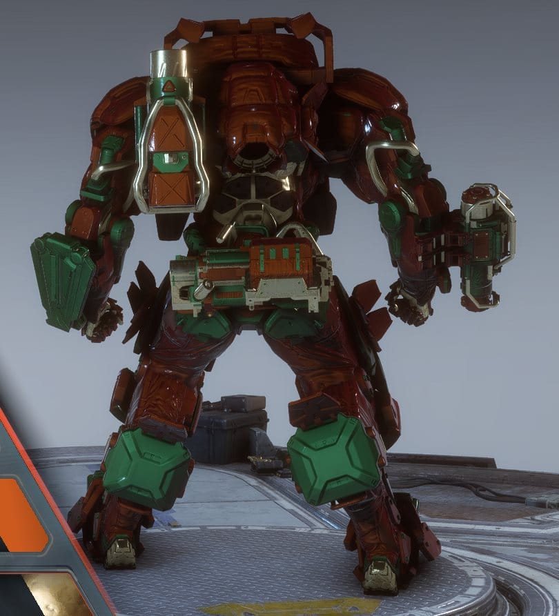 ANTHEM Store - Bombardier Armor Pack (Colossus) - Back