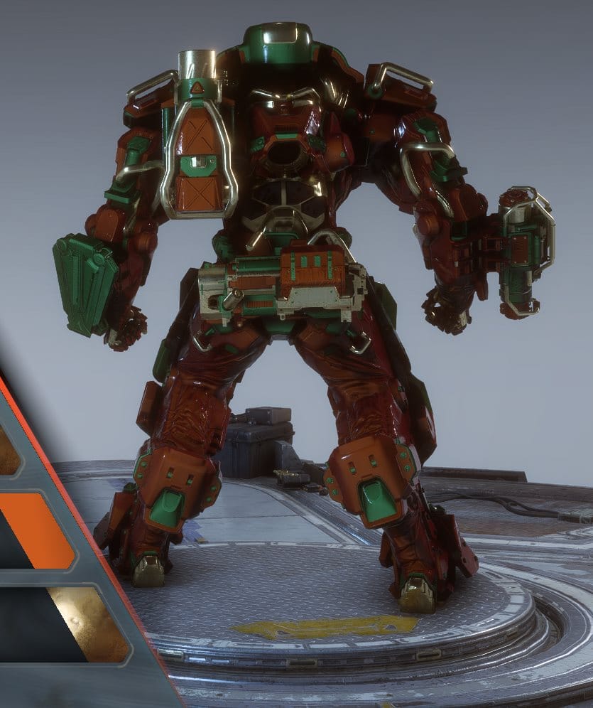 ANTHEM Store - Dreadnought Armor Pack (Colossus) - Back