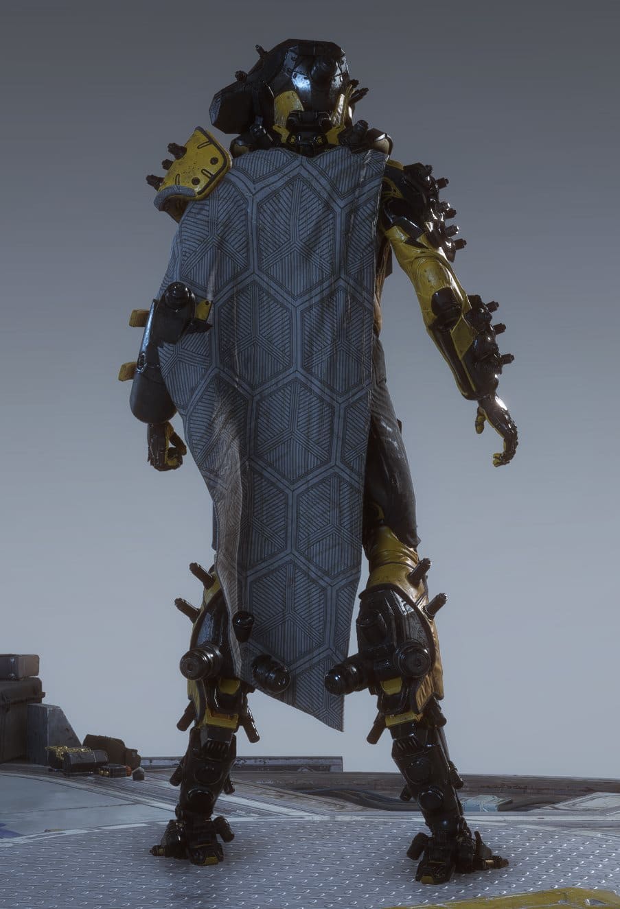 ANTHEM Store - Saurian Armor Pack (Storm) - Back