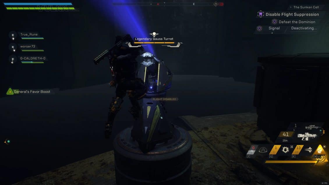 ANTHEM The Sunken Cell Stronghold Guide - first encounter