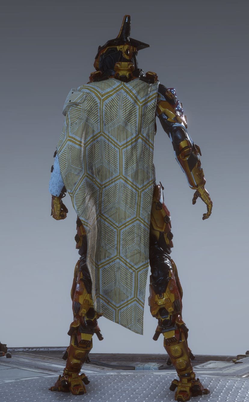 Anthem Store - Exalted Armor Pack (Storm) - Back
