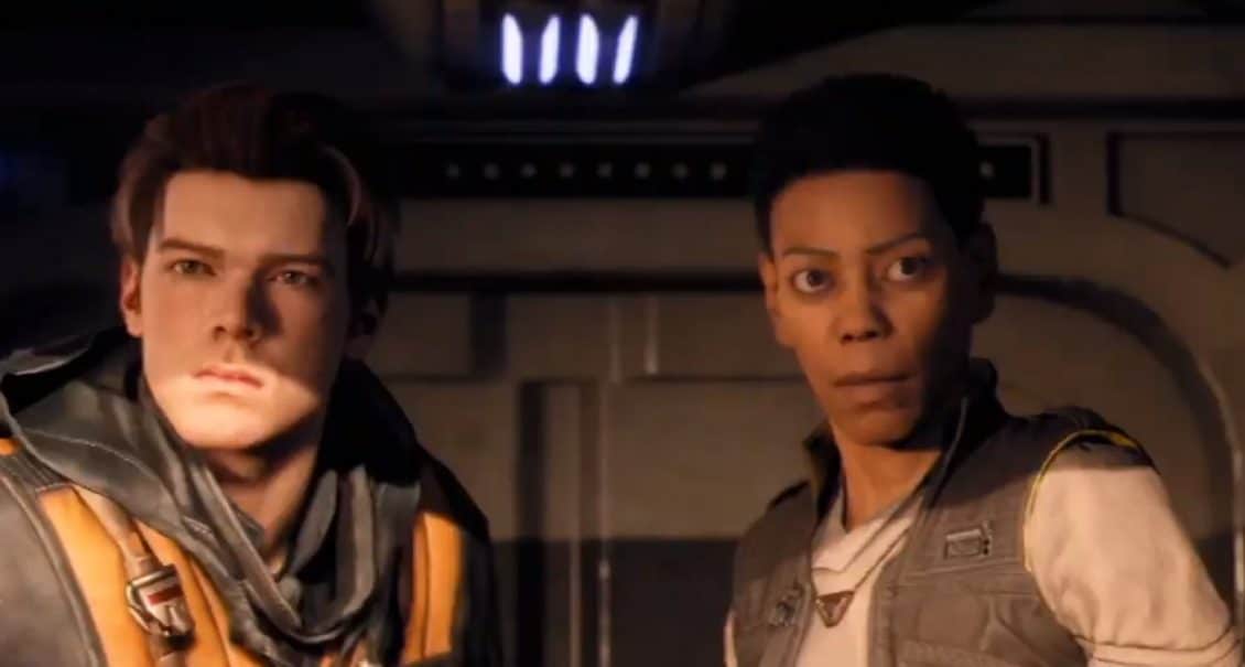 Star Wars jedi Fallen Order - Cal and his Master