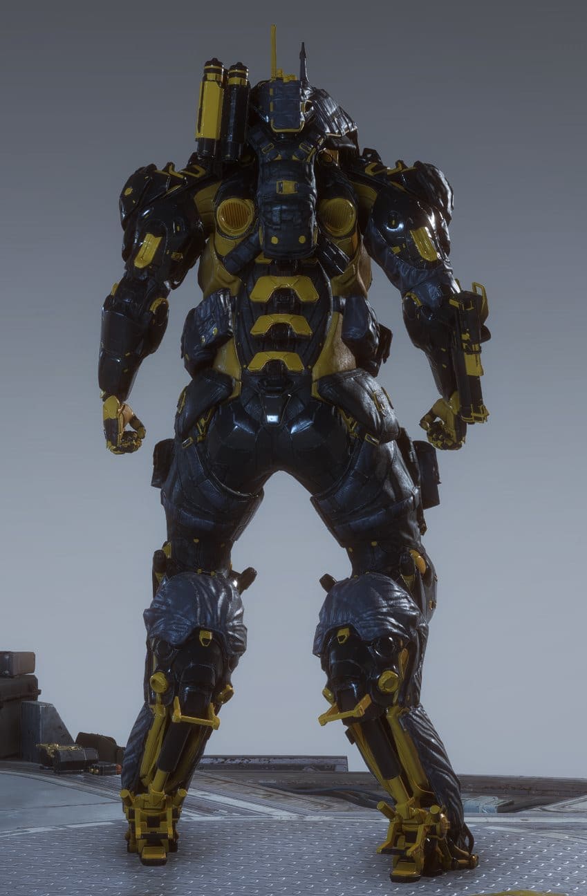ANTHEM Store - Lancer of Fortune Armor Pack for the Ranger (Back)