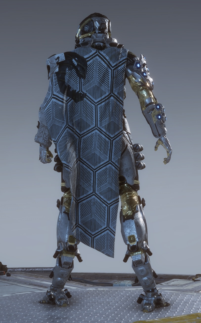ANTHEM Store - Regal Armor Pack (Storm Exclusive) - Back