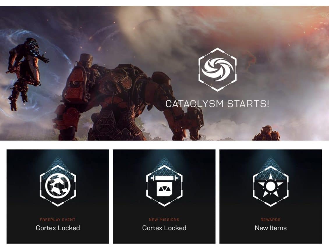 Anthem May Content Roadmap