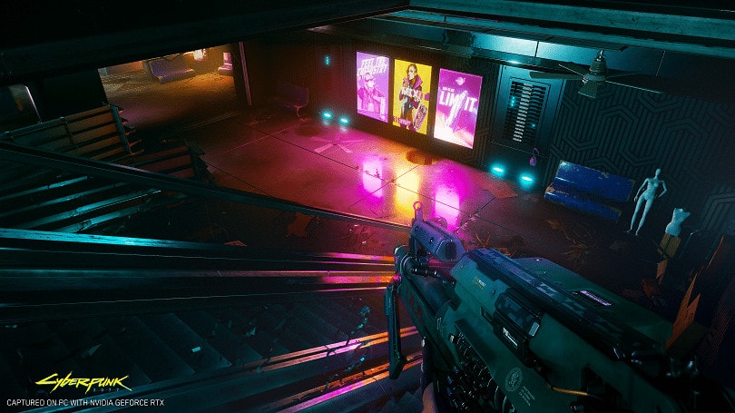 Cyberpunk 2077 real-time ray tracing technology from Nvidia