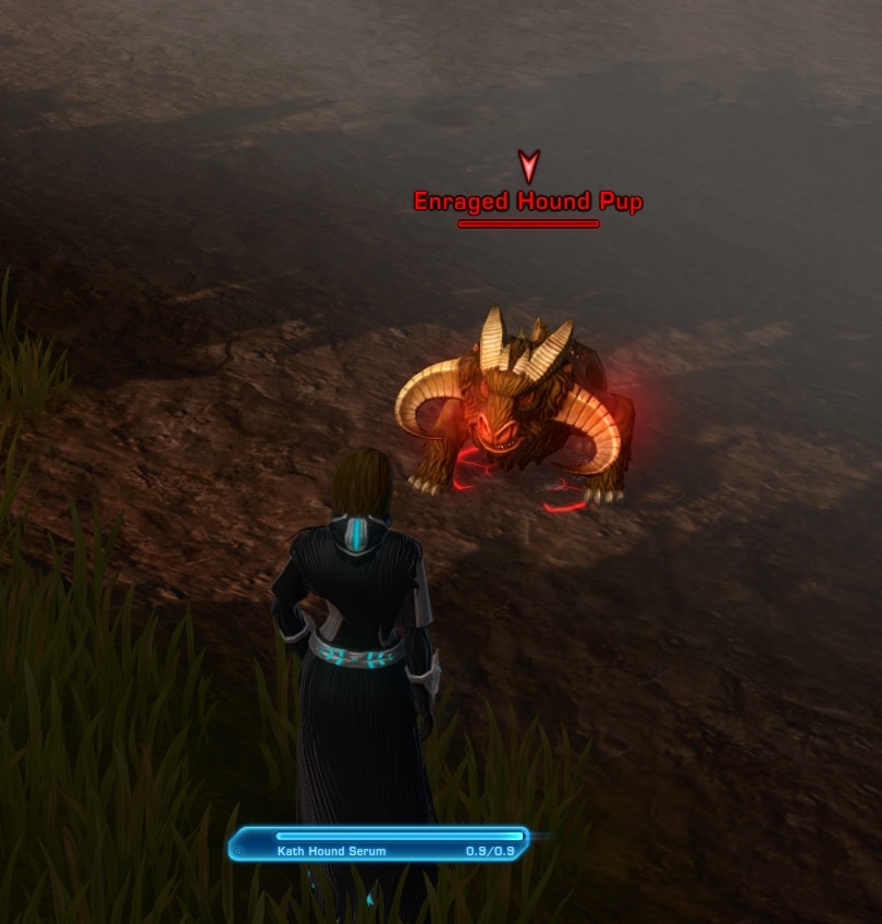 Injecting Kath Hounds wit Serum (Getting Their Shots)