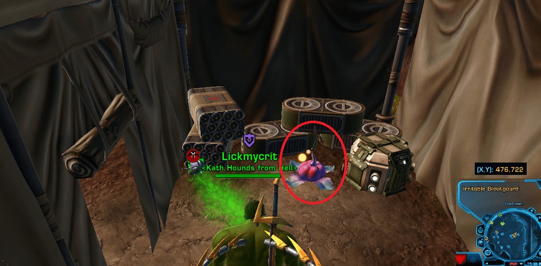 Irritable Bloatgourd - Location 1 (Thanks to Lickmycrit)