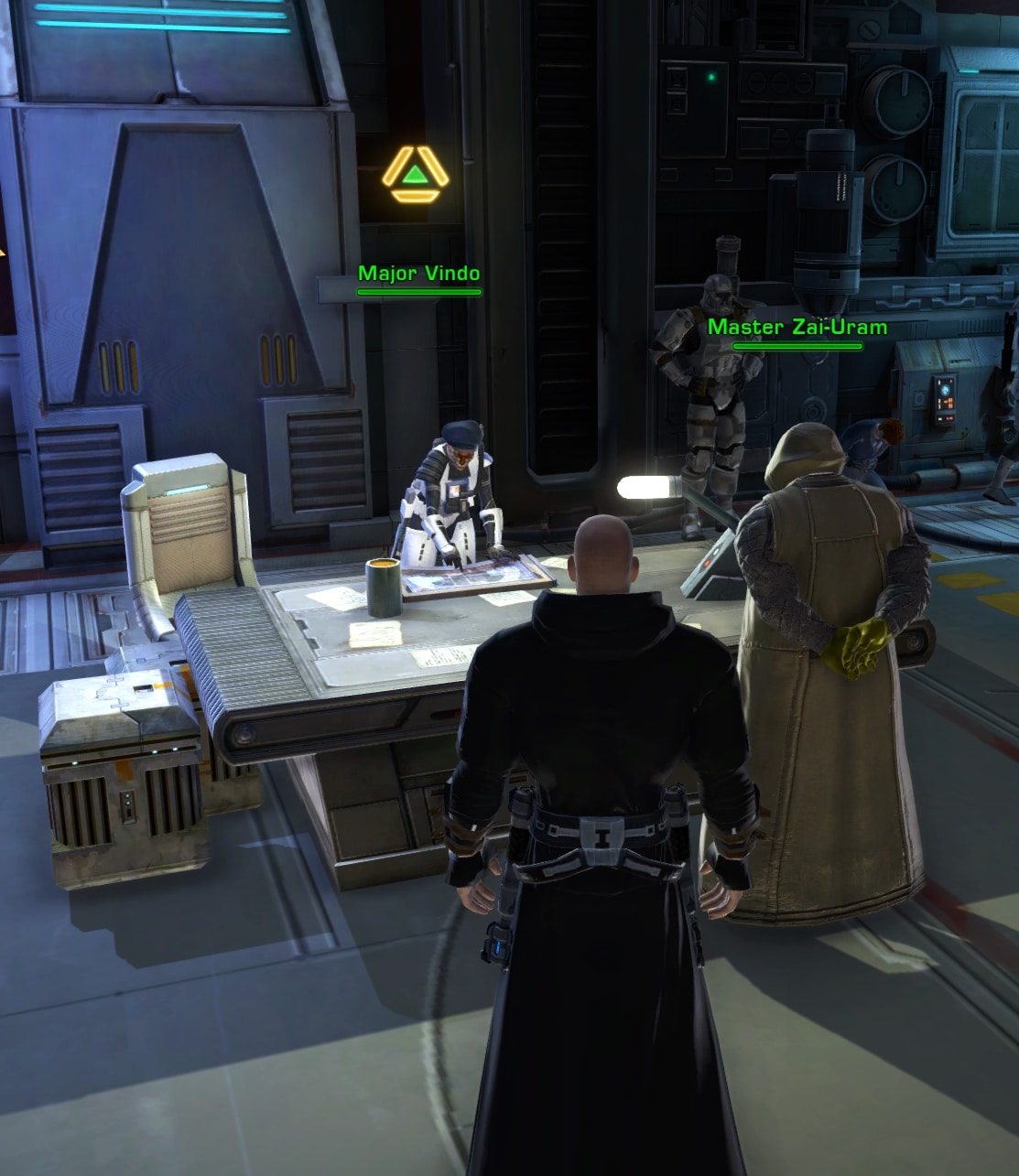 Major Vindo in Republic Garrison