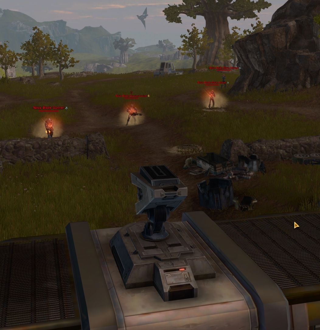 Operating the Turret as a Republic supporter