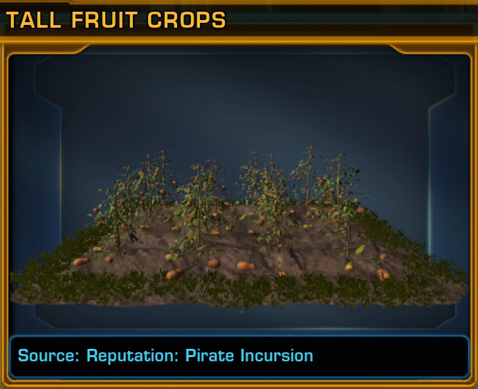 Tall Fruit Crops