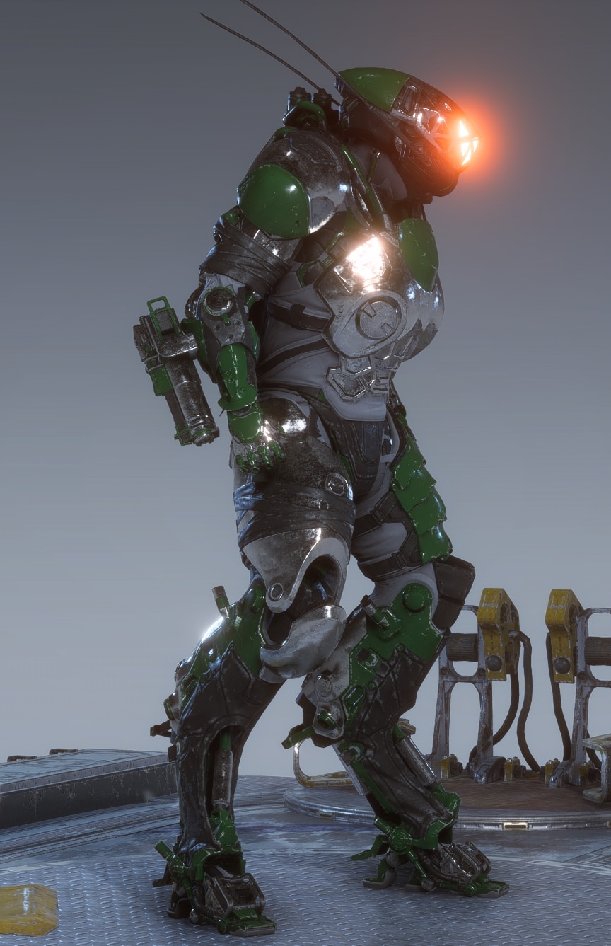 ANTHEM Store - Chitinous Armor Pack (Ranger) - Right