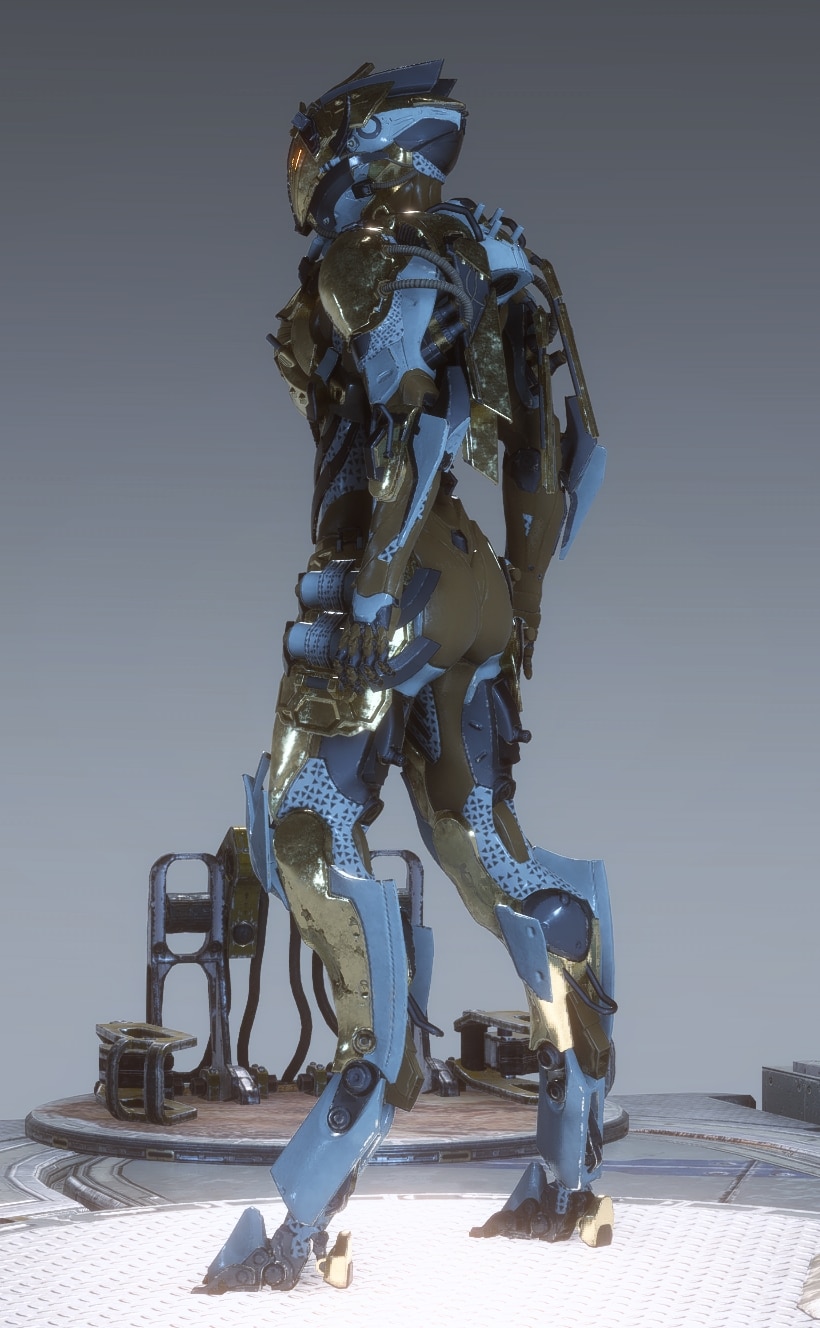 ANTHEM Vanity Store - Sweepshriek Armor Pack (Interceptor)- Left