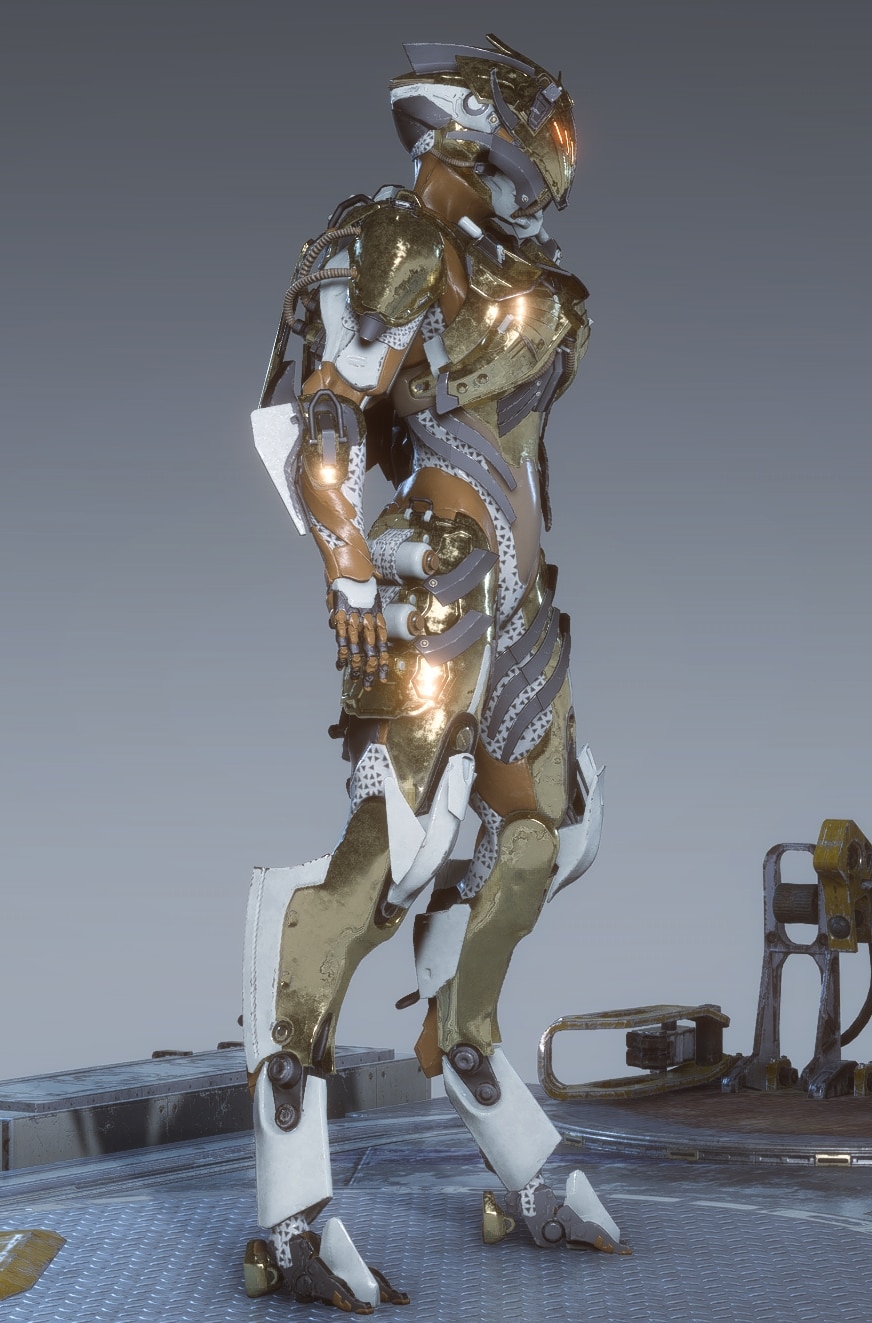 ANTHEM Vanity Store - Sweepshriek Armor Pack (Interceptor)- Right