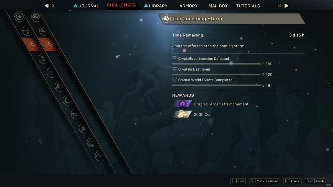 Anthem Weekly Challenge - The Oncoming Storm