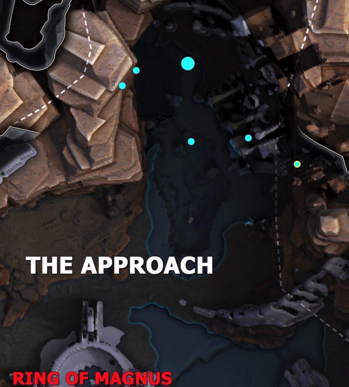 ANTHEM Cataclysm Shaper Spheres Echo Locatoins Guide - THE APPROACH