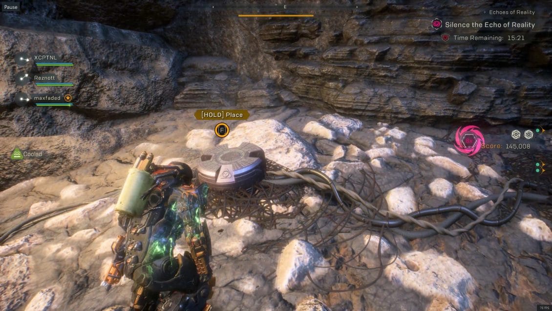 ANTHEM Dominion Vault Orb Nodes
