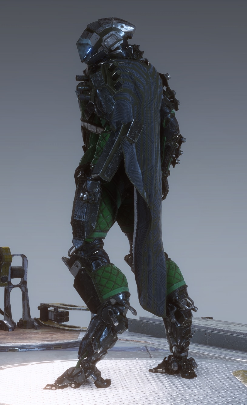 ANTHEM Featured Store - Mind's Sinew Armor Pack for Storm - Left