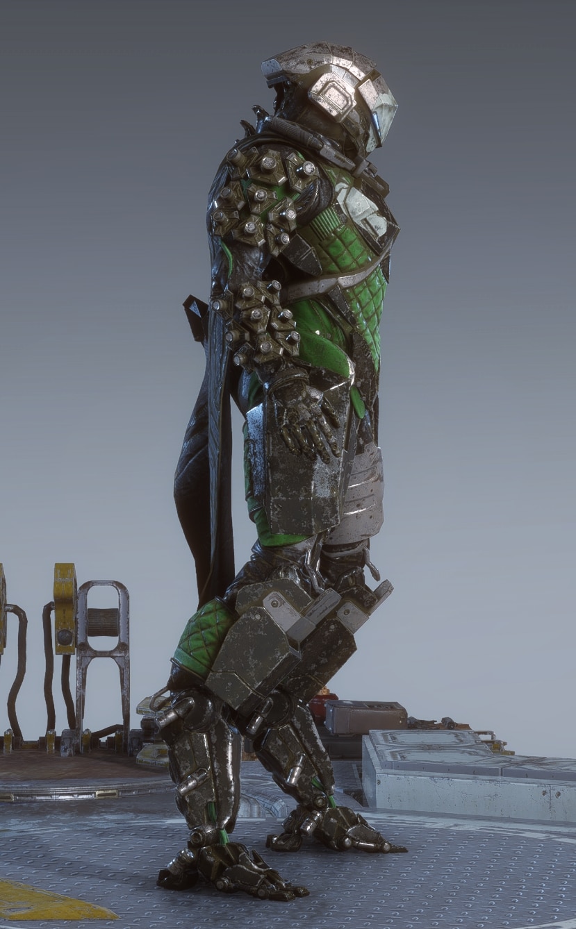 ANTHEM Featured Store - Mind's Sinew Armor Pack for Storm - Right