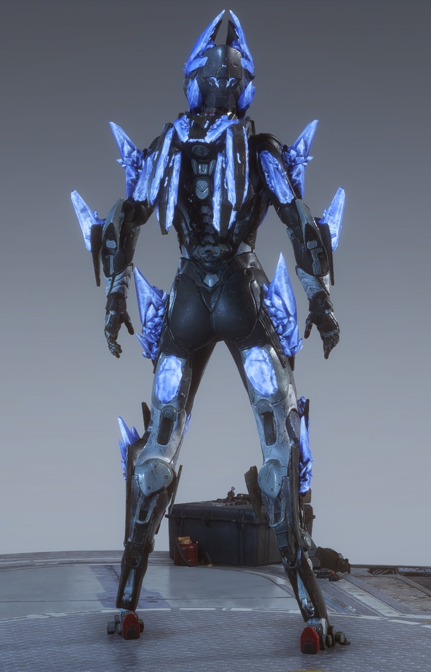 ANTHEM Seasonal Store - Interceptor Piercer Armor Pack - Back
