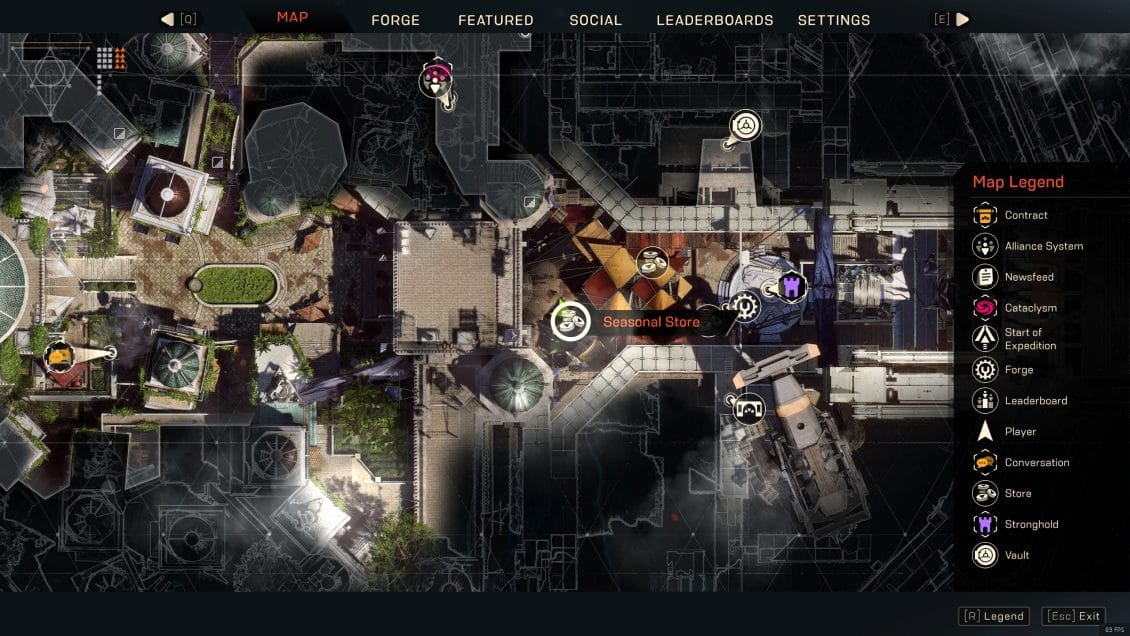 ANTHEM Seasonal Store Location in Fort Tarsis