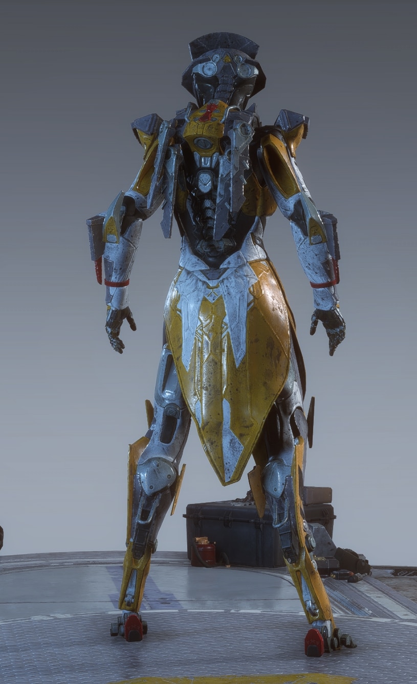 ANTHEM Vanity Store - Aether Armor Pack for Interceptor - Back