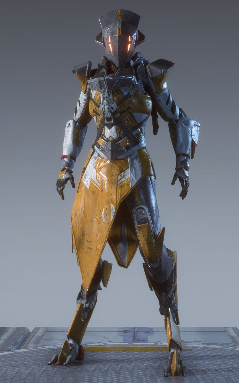 ANTHEM Vanity Store - Aether Armor Pack for Interceptor - Front