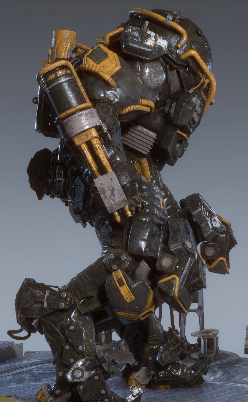 ANTHEM Vanity Store - Dark Grace Armor Pack for Colossus - Right