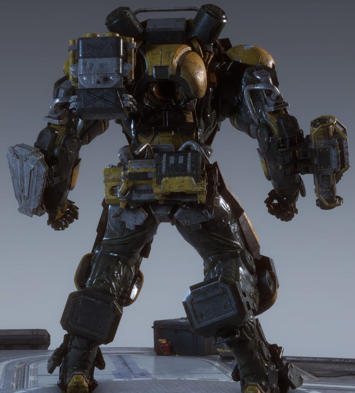 ANTHEM Vanity Store - Full-Bore Armor Pack (Colossus) - Back