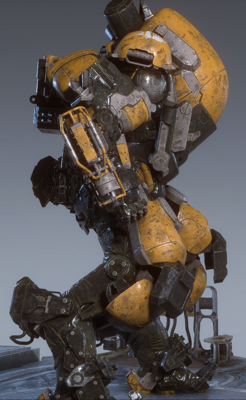 ANTHEM Vanity Store - Full-Bore Armor Pack (Colossus) - Right