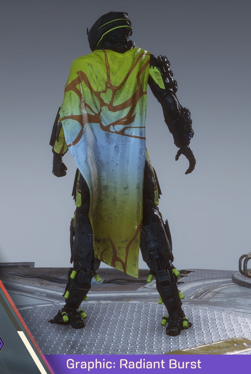 Graphic - Radian Burst - Back