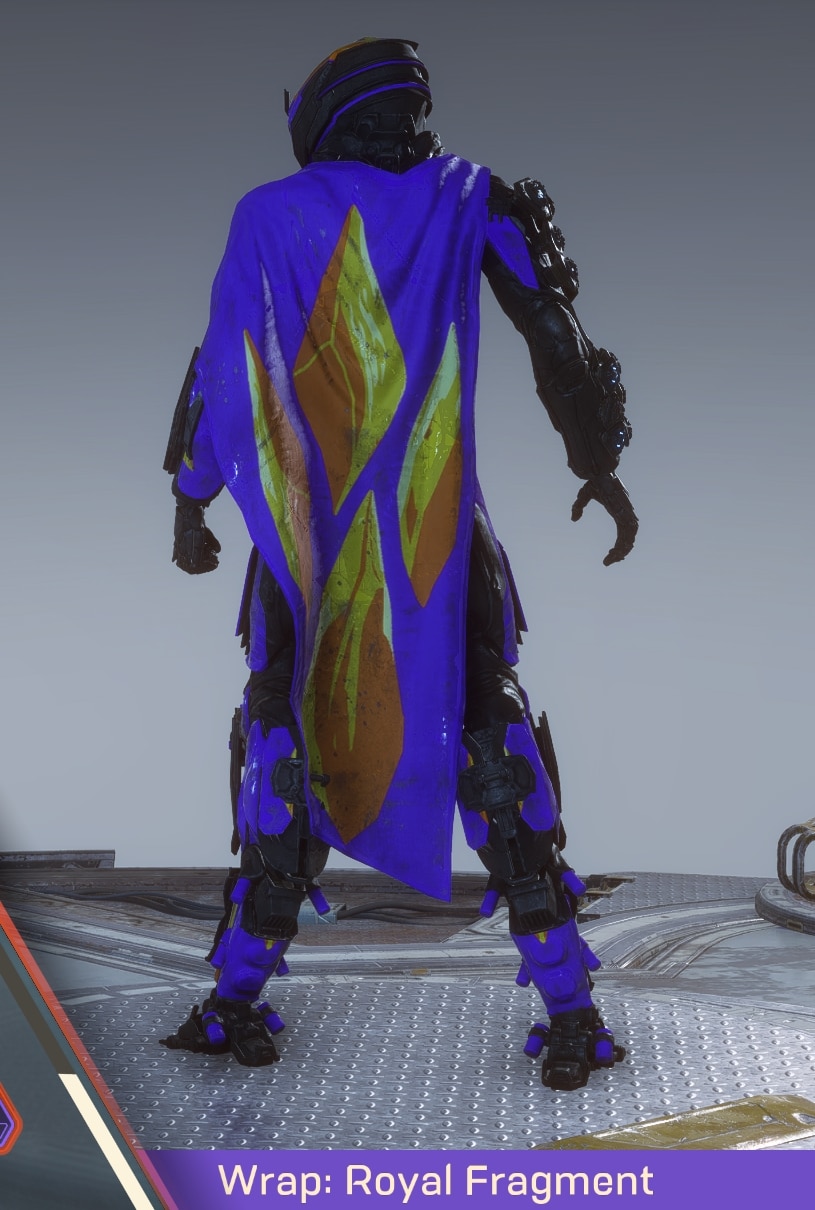 Wrap - Royal Fragment (Storm, Back)