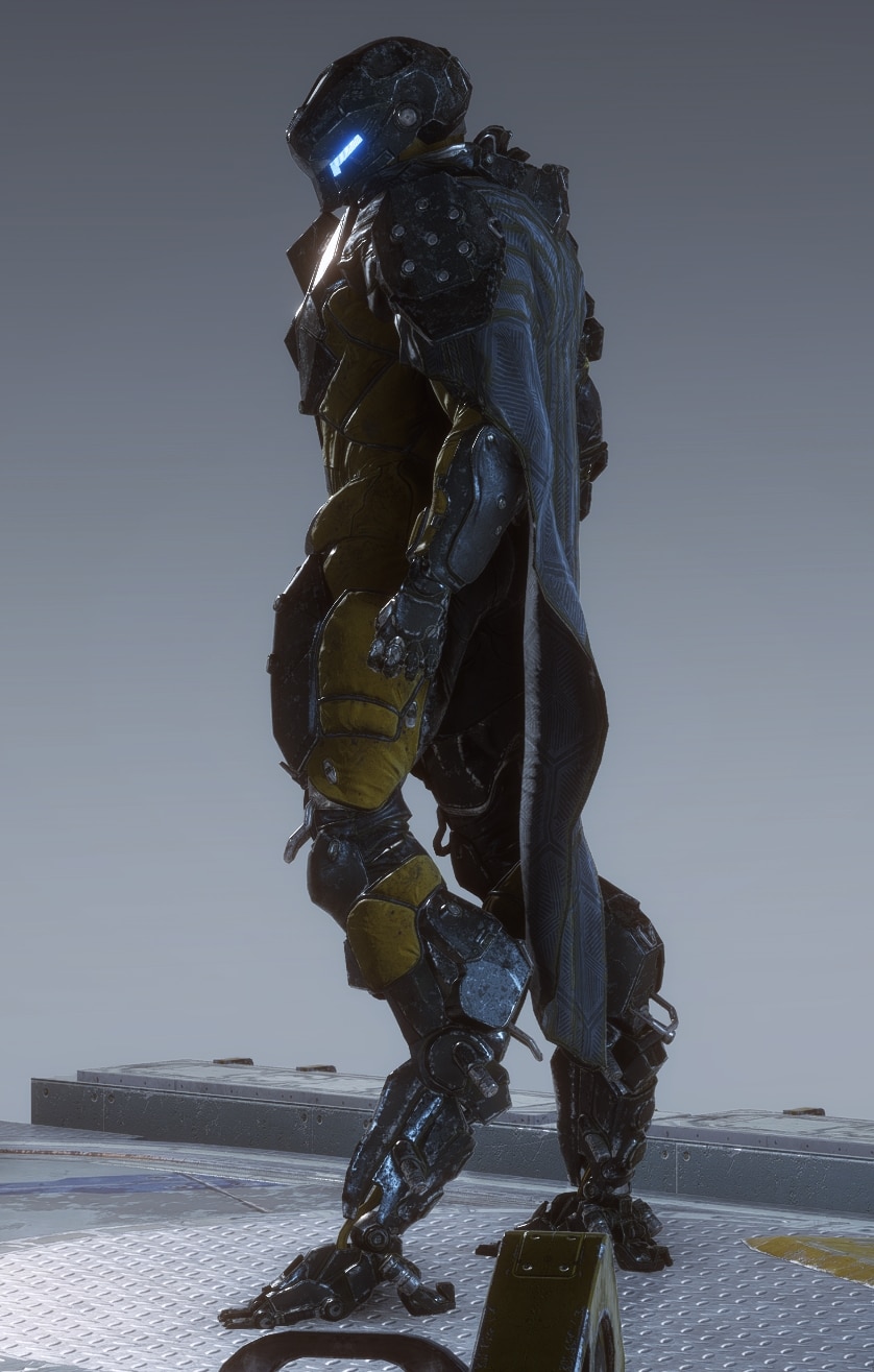 ANTHEM Featured Store - The Apprentice Armor Pack (Storm) - Left