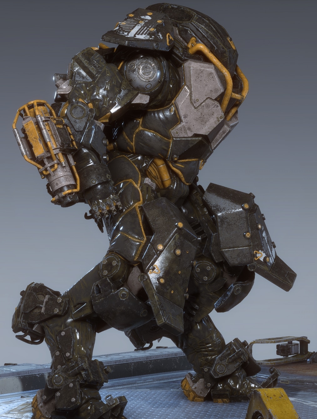 ANTHEM Featured Store - The Blockade Armor Pack (Colossus) - Right