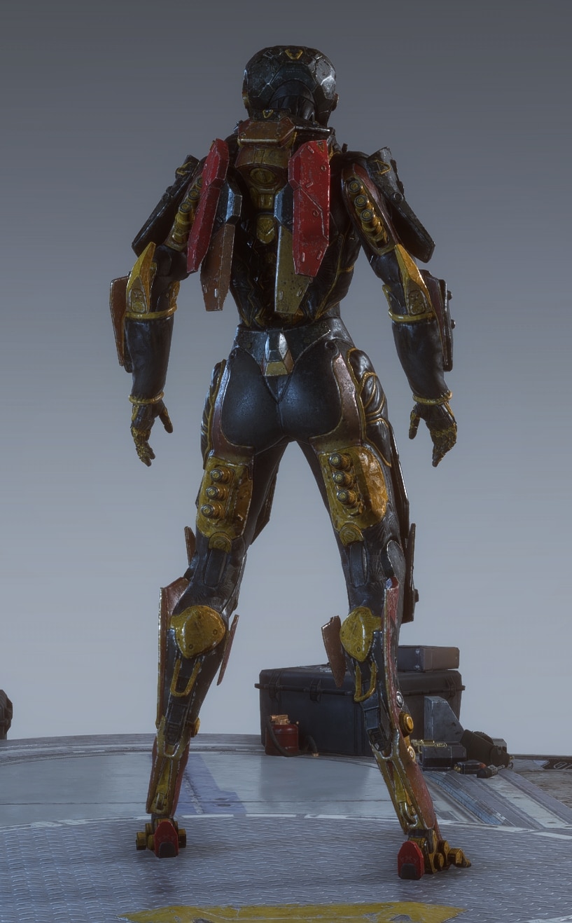 ANTHEM Featured Store - The Garroter Armor Pack (Interceptor) - Back