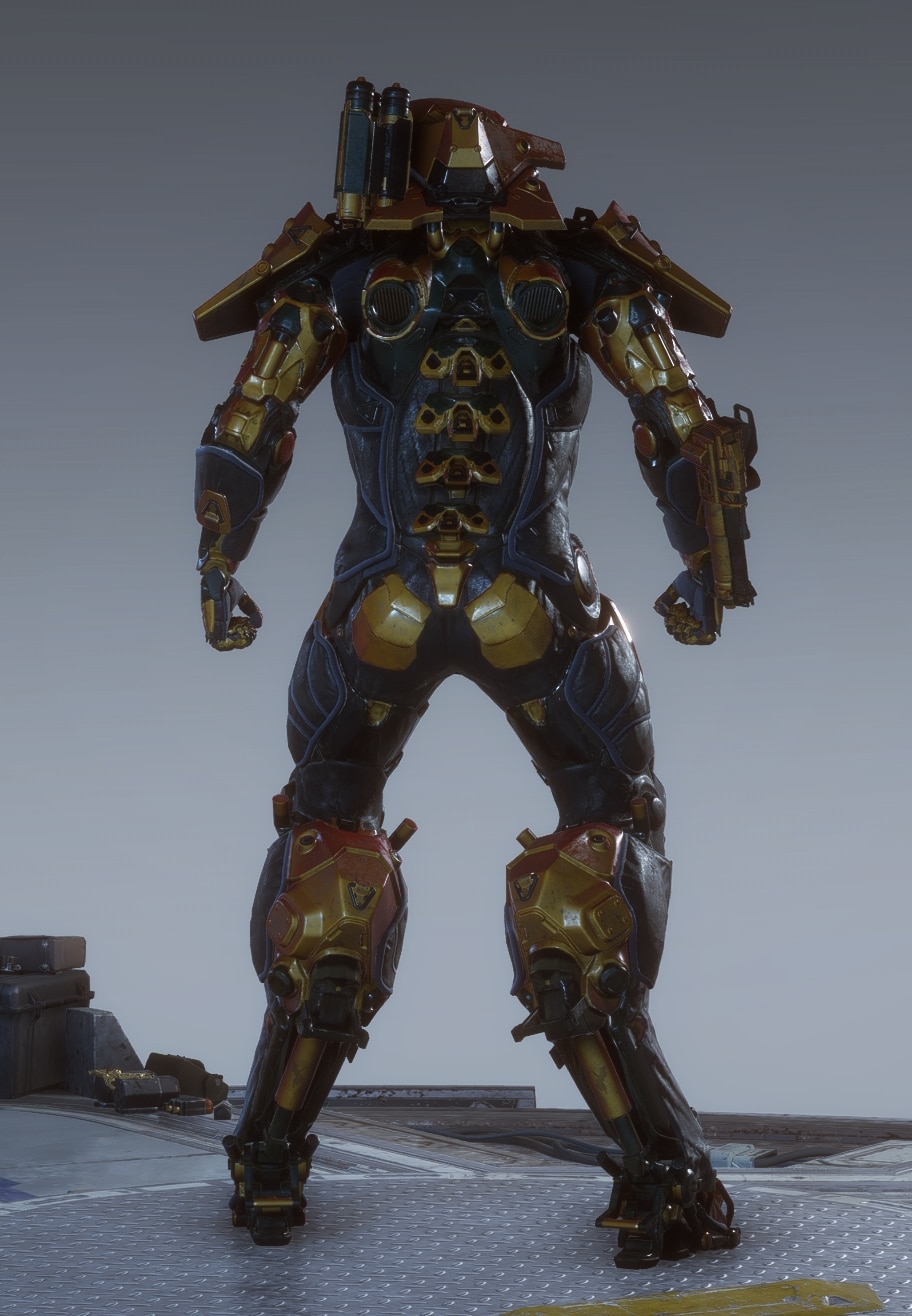 ANTHEM Featured Store - The Judicator Armor Pack (Ranger) - Back