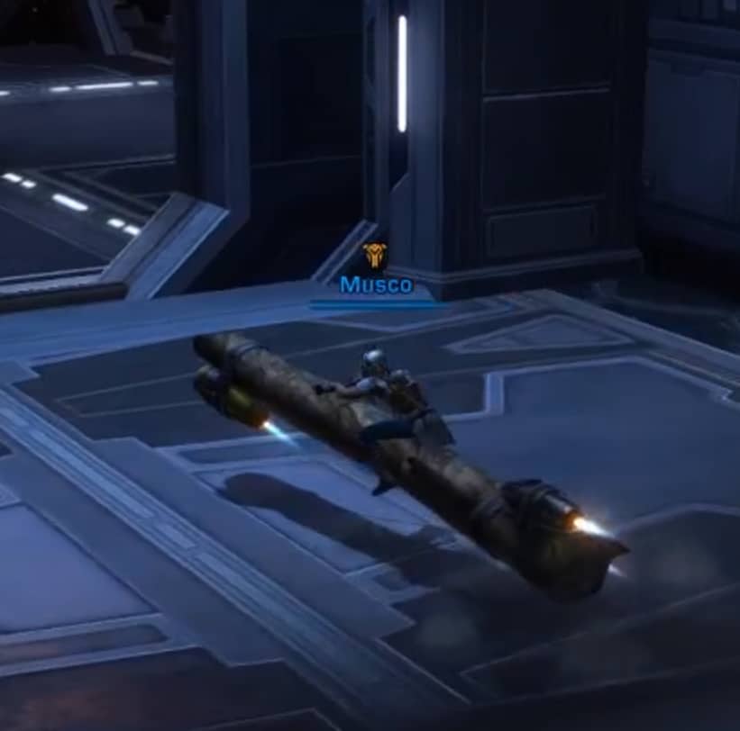 SWTOR 6.0 PTS Phase 2 and 3 Partticipation Reward - a new log mount