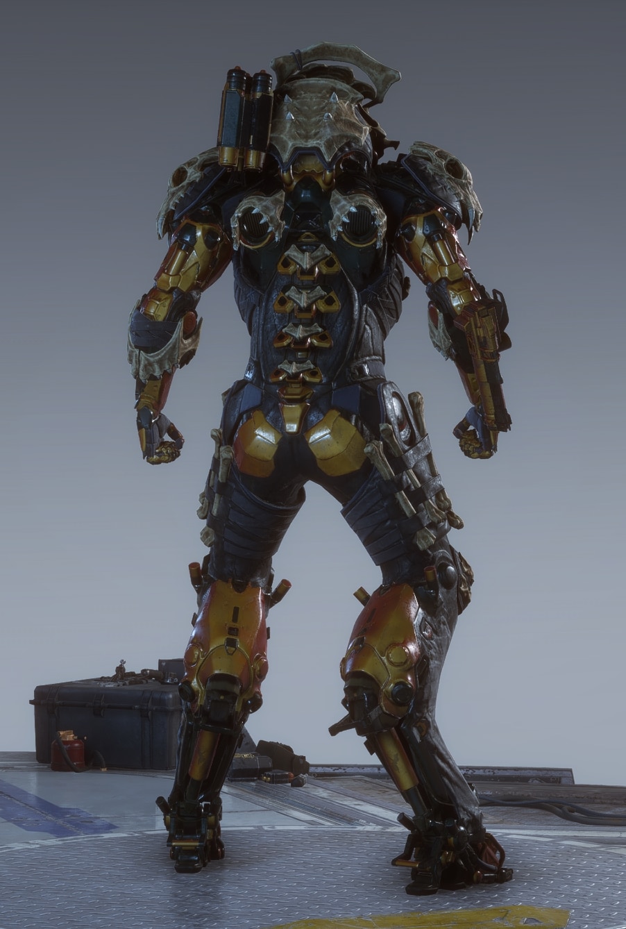 ANTHEM Featured Store - Howling Armor Pack (Ranger) - Back
